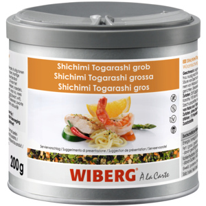 Wiberg Shichimi Togarashi grob, Würzmischung, 200 g Wiberg Shichimi Togarashi grob, Würzmischung, 200 g