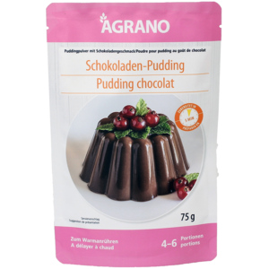 Agrano Schokoladen-Pudding, 7 x 75 g