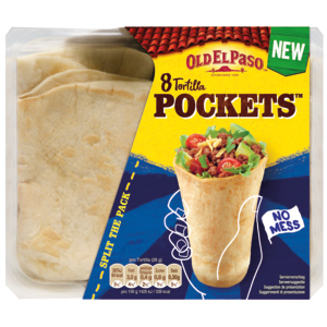 Old El Paso Tortilla Pockets, 8 Stück, 223 g Old El Paso Tortilla Pockets, 8 Stück, 223 g