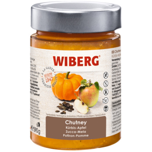 Wiberg Chutney Kürbis-Apfel, 3 x 390 g Wiberg Chutney Kürbis-Apfel, 3 x 390 g