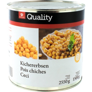 Quality Kichererbsen, 2,55 kg Quality Kichererbsen, 2,55 kg