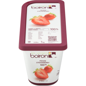 Boiron Erdbeeren Purée, ohne Zucker, TK, 1 kg Boiron Erdbeeren Purée, ohne Zucker, TK, 1 kg