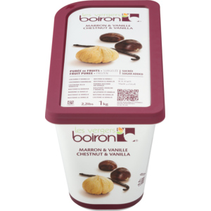 Boiron Marroni Purée mit Vanille, TK, 1 kg Boiron Marroni Purée mit Vanille, TK, 1 kg