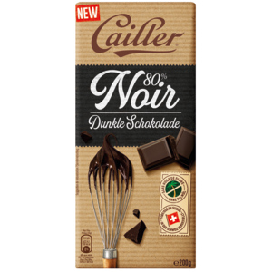 Cailler Dessert Dark 80%, 2 x 200 g Cailler Dessert Dark 80%, 2 x 200 g