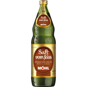 Möhl Saft vom Fass, Harasse zu 12 Flaschen x 1 l Möhl Saft vom Fass, Harasse zu 12 Flaschen x 1 l