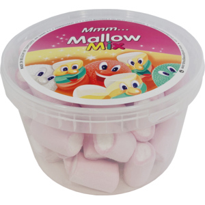Marshmallows Tubes pink/weiss, 60 Stück Marshmallows Tubes pink/weiss, 60 Stück