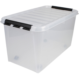 Hobbybox mit Deckel, auf Rollen, 70 l, 72 x 40 x 38 cm Hobbybox mit Deckel, auf Rollen, 70 l, 72 x 40 x 38 cm