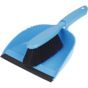 Kehrgarnitur Moderne, hellblau, 28 cm
