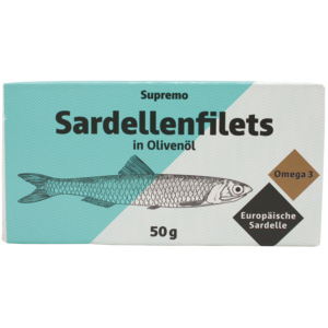 Supremo Sardellenfilets gelegt, 50 x 50 g Supremo Sardellenfilets gelegt, 50 x 50 g