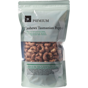 Premium Cashews mit Tasmanischem Pfeffer, 500 g
