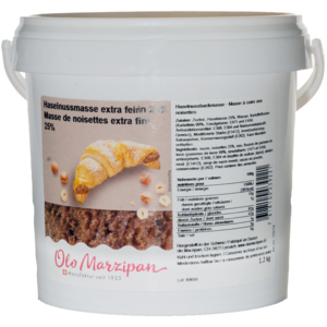 olo Haselnussmasse extra fein 25%, 12,5 kg