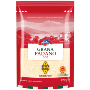 Emmi Grana Padano DOP, gerieben, 5 x 120 g Emmi Grana Padano DOP, gerieben, 5 x 120 g