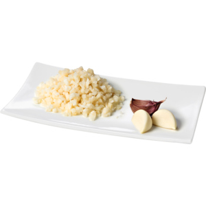 Ditzler Knoblauch gehackt, 4 x 4 x 4 mm, TK, 5 x 1 kg