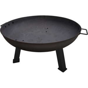Nouvel Feuerschale, schwarz, Ø 55 cm, mit 2 Griffen Nouvel Feuerschale, schwarz, Ø 55 cm, mit 2 Griffen