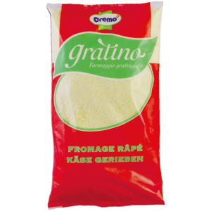 Gratino Schweizer Hartkäse, gerieben, 1 kg