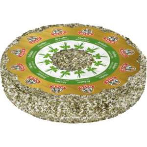 Baer Brie Nidel mit Kräuter, 1/1 Laib ca. 1,4 kg Baer Brie Nidel mit Kräuter, 1/1 Laib ca. 1,4 kg