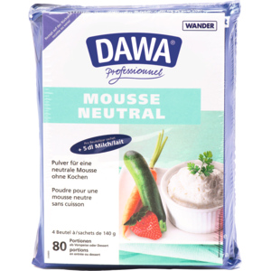 Dawa Mousse neutral ohne Palmöl, 4 x 140 g Dawa Mousse neutral ohne Palmöl, 4 x 140 g