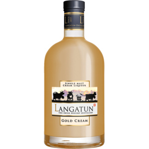 Langatun Single Malt Cream Liqueur Gold Cream 18% Vol. 50 cl