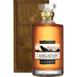 Langatun Old Crow Peat 46% Vol. 50 cl