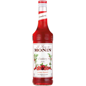 Monin Sirup Cranberry, 70 cl Monin Sirup Cranberry, 70 cl