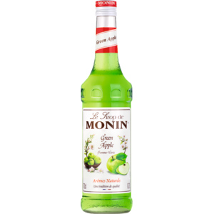 Monin Sirup Grüner Apfel, Karton zu 6 Flasche x 70 cl Monin Sirup Grüner Apfel, Karton zu 6 Flasche x 70 cl