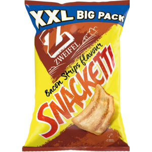Zweifel Snacketti Bacon Strips Big Pack, 10 x 225 g Zweifel Snacketti Bacon Strips Big Pack, 10 x 225 g