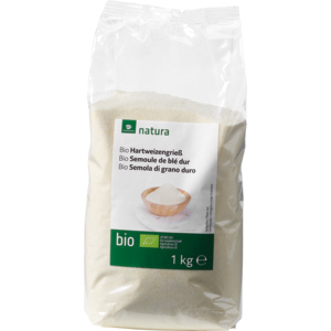 Natura Bio Hartweizengriess, 1 kg