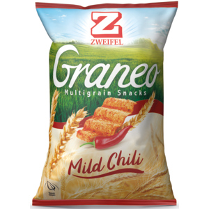 Zweifel Graneo Multigrain Snack Mild Chili, 20 x 27 g