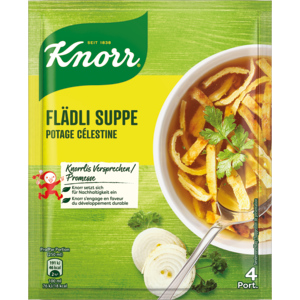 Knorr Flädli Suppe, 9 x 55 g