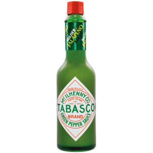 McIlhenny Tabasco Green Pepper Sauce, 3 x 60 ml McIlhenny Tabasco Green Pepper Sauce, 3 x 60 ml