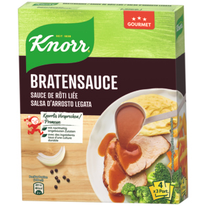 Knorr Bratensauce Gourmet, 4 x 36 g