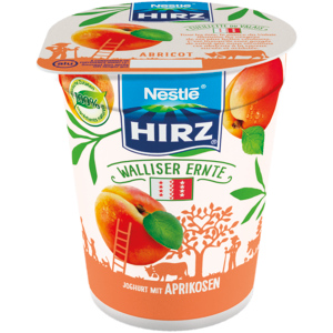 Hirz Jogurt Walliser Aprikose, 10 x 180 g Hirz Jogurt Walliser Aprikose, 10 x 180 g