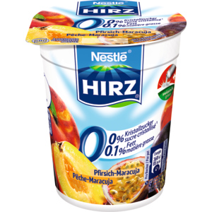 Hirz Jogurt 0,1% Pfirsich-Maracuja, 10 x 180 g Hirz Jogurt 0,1% Pfirsich-Maracuja, 10 x 180 g