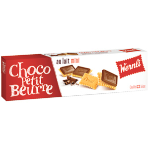 Wernli Mini Choco Petit Beurre au lait, 3 x 125 g Wernli Mini Choco Petit Beurre au lait, 3 x 125 g