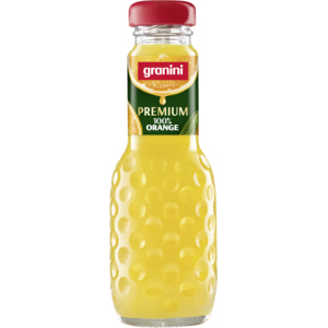Granini Orange 100% 20 cl, Einweg-Glas