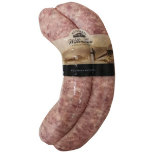 Willimann Bauernbratwurst, 2 x 180 g Willimann Bauernbratwurst, 2 x 180 g