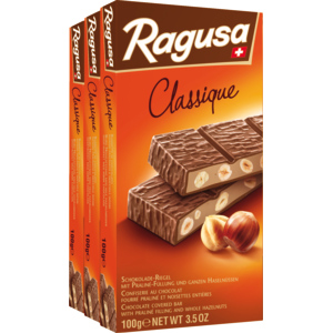 Camille Bloch Ragusa Classique, 3 x 100 g Camille Bloch Ragusa Classique, 3 x 100 g