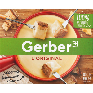 Gerber Fondue L'Original, 4 x 800 g Gerber Fondue L'Original, 4 x 800 g