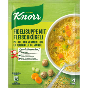 Knorr Fideli mit Fleischkügeli, 78 g