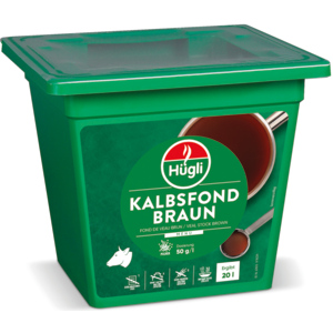 Hügli Menu Kalbsfond braun, 1 kg Hügli Menu Kalbsfond braun, 1 kg