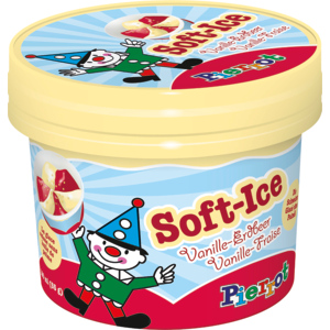 Pierrot Soft Ice Vanille Erdbeere, 12 x 100 ml Pierrot Soft Ice Vanille Erdbeere, 12 x 100 ml