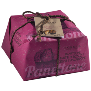 Panettone Waldbeeren und Mascarponecrème, 1 kg Panettone Waldbeeren und Mascarponecrème, 1 kg