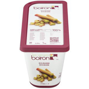 Boiron Rhabarber Püree, ohne Zucker, TK, 1 kg Boiron Rhabarber Püree, ohne Zucker, TK, 1 kg