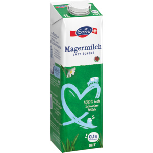 Emmi Magermilch IP-SUISSE 0,1%, UHT, 1 l