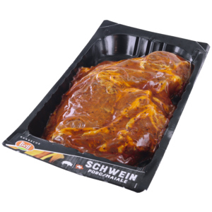 Schweins-Westernsteak, mariniert, 4 x ca. 200 g