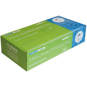 WeitaFresh Premium, PVC 2 x 45 cm x 500 m, Doppelbox mit Slider WeitaFresh Premium, PVC 2 x 45 cm x 500 m, Doppelbox mit Slider