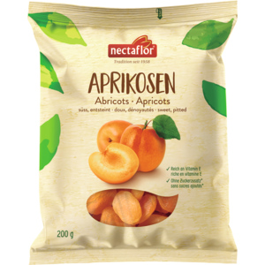 Nectaflor Aprikosen süss, 200 g Nectaflor Aprikosen süss, 200 g