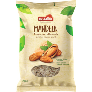 Nectaflor Mandeln gemahlen, 5 x 200 g