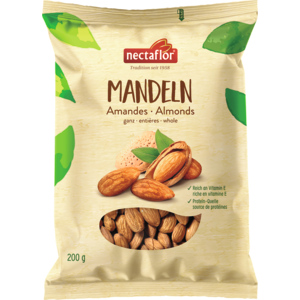 Nectaflor Mandeln ganz, 5 x 200 g