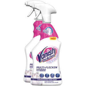 Vanish Vorwasch-Spray, weiss, 2 x 750 ml Vanish Vorwasch-Spray, weiss, 2 x 750 ml
